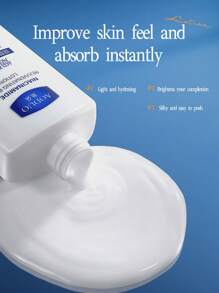 400ml 烟酰胺滋养保湿霜 - 含胶原蛋白、透明质酸、天然芦荟提取物，保湿、平滑、滋润、改善毛发角化病、亮白、不油腻 - 藍白色 - 查看 6