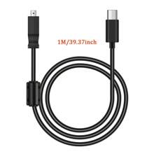 Edekoy 1M 黑色相机线 U-8 (U8)，适用于带有 Type C 接口和相机的智能手机，USB 充电线，快速数据传输，灵活设计，无需电池，USB 模式方便传输照片和视频，U-8 (U8)，兼容 C140、C180、C182、C190、C310、C315、C330、C340、C350、C360、C433、C503、C513、C530、C763、C813。 - 1M - 查看 8