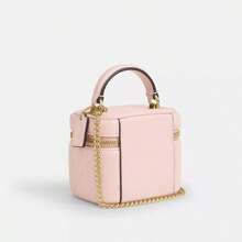 Coach Ava 女士斜挎包 绗缝休闲正装包 带腮红标签的女士钱包 女士 Chill Box 包