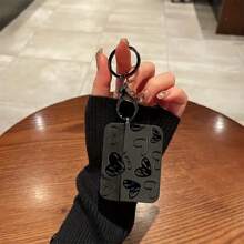 Heart/Cross/Musical Note/Lion Design Shockproof Protective Case Compatible With Apple Wireless Earphones - 109 Black Heart - View 11