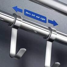 Stainless Steel Towel Rack, Minimalist And Practical Multipurpose Home Bathroom Decor Bathroom Organizer Summer