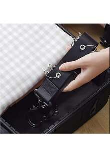 1-Piece Black 8-Clip Hat Organizer, Adjustable For Baseball Caps, Visors, Golf Hats, Etc., Individual Closet Door Hooks With 360° Swivel Hooks, Portable And Stylish Storage Solutions For Bedrooms And Closets