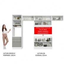 MADESA Baker's Racks - White and Gray - View 5