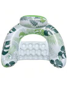 1 pièce Anneau de natation gonflable en forme de U, Fauteuil flottant, Siège de piscine unisexe pour adultes