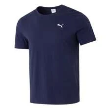 Puma ESS Cat Logo Tee, Men Sports Apparel Running Fitness Training Breathable Short Sleeve Casual T-Shirt 692480-06