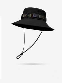 1pc 2025 Spring/Summer New Colorful Striped Bucket Hat, Unisex, Fashion Casual Outdoor Travel Hiking Fishing Sun Protection Wide Brim Sweat-Absorbing - Multicolor - View 15