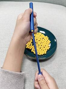 1 件复古爆竹枪，铝合金仿竹制作，青少年玩具爆竹枪