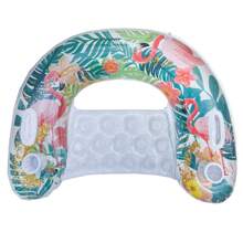 1 pièce Anneau de natation gonflable en forme de U, Fauteuil flottant, Siège de piscine unisexe pour adultes