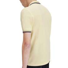FRED PERRY POLO MC TWIN TIPPED - 冰淇淋 / 法國海軍 / 法國海軍 - 查看 2