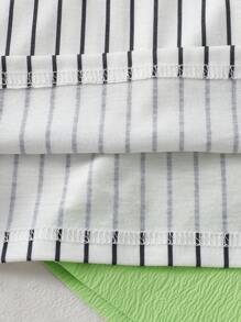 2pcs/Set Young Boy Summer New Short Sleeve T-Shirt And Shorts Casual Two Pieces Set