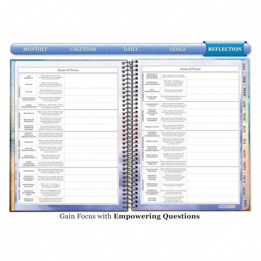 Planner 20252026 April 20252026 Calendar 8.5x11 Inch Hardcover