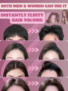 2 件自然蓬松发夹、头皮按摩梳、蓬松发夹、提起发根并增加发量、刘海造型工具、不损坏自然卷发、发型塑造器、男女通用造型配件、发刷、梳子、美发工具、理发沙龙美发产品和配件、美容旅行必需品、返校、旅行度假必需品、女士发饰