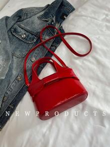 low tea 1 pieza Bolso de compra de unicolor de PU de baja altura, bolso de mano de moda casual con asas dobles, cierre con cremallera, adecuado para viajes, compras, citas, regalo de damas, apto para adolescentes, estudiantes universitarios, jóvenes profesionales, excelente para oficina, escuela, trabajo, negocios, ir y venir, exterior, viajes, senderismo