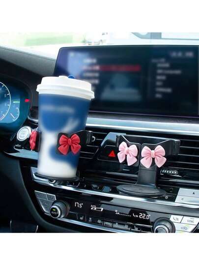 Multifunctional Car Cup Holder, Cup Rack, Drink Holder For Air Vent, Adjustable Car Cup Holder Clip