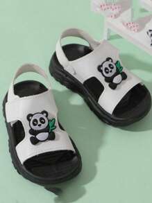 1 双儿童可爱卡通百搭凉鞋，时尚沙滩鞋适合夏季