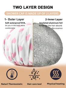 2 chiếc mũ ủ tóc nhiệt, làm bằng giấy bạc, thích hợp sử dụng tại nhà và salon, phụ kiện cho việc nhuộm tóc và ủ dầu nóng. - nhiều màu - Xem 7