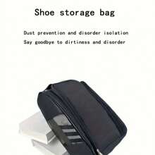 Sneaker Storage Bag Handheld Sports Shoes Bag Dust-Proof Travel Shoes Organizer Breathable Mesh Shoe Bag Graduation Travel Organizer Drawstring Shoes Pouch Shoes Cover Portable For Men For Women Packing Cubes Travel Essential Cruise Essentials Vacation Essentials - Multicolor - View 4