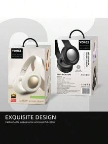 New Foldable Wireless Bluetooth Headphones, High-Quality Mobile Gaming Headset, Long Standby Time