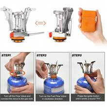 16pcs Camping Cookware Set With Folding Camping Stove, -Lightweight Pot Pan Kettle Set With Stainless Steel Cups Plates Forks Knives Spoons For Camping Backpacking Outdoor Picnic