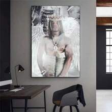 1pc Wall Arts Posters Pop K-King Rapper Von POSTER Poster Printing Wall Paintings Living Room Home Decoration, Suitable For Residential And Dormitory Walls, Living Room And Bar Decoration, Dining Room Or Bathroom, Room Decoration, High Quality Without Frame, Indoor/Outdoor Canvas Art, Frameless Gifts Birthday Graduation