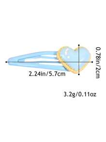 10/20/30/50pcs/Set Children Toddler Kids Random Color Hairpin Candy Colors Cute Decoration Hair Clips Spring And Summer Hair Accessories For Styling And Daily