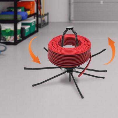 YUNRUX Pipe Reel Unwinder Pipe Cutting Pliers Winder 16-32mm Underfloor Heating