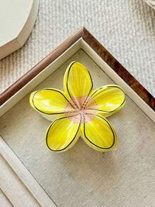 1 件素描花朵、向日葵和发爪发夹、美发工具、美发产品和配件，适用于理发沙龙美容旅行必需品 - 彩色 - 查看 7