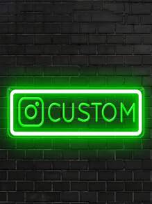 Néon personnalisé, lampe LED à impression UV personnalisée, luminosité réglable, alimentée par USB, fixation murale, à usage multiple pour chambre, salon, bar, dortoir, parc d'attractions, école, bureau, décoration de fête, cadeau idéal pour la maison et les amis. Néon personnalisé en forme d'étoile, enseigne lumineuse au néon LED personnalisée