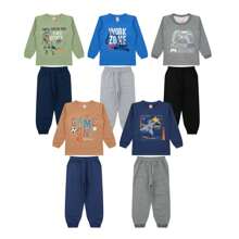 4 Piece Winter Sweatshirt Kit For Boys - 01 To 08