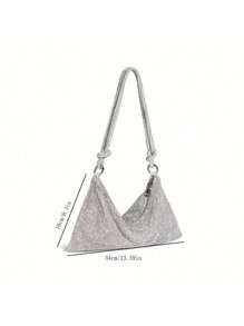 Dancing Engine Rhinestones Evening Clutch Bag Purses And Handbag Luxury Designer Shoulder Bag Shiny Crystal Clutch Purse Bucket Bag