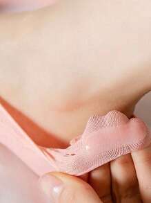 5 双女式 5 趾袜，薄款透气网眼踝袜，夏季一脚蹬隐形袜，柔软舒适运动袜，纯色四季皆宜 - 彩色 - 查看 5