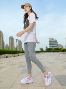 Women's Two-Wheel Roller Skate Shoes, Minimalist & Practical Multifunctional - Purple - View 7