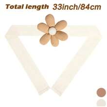 Sujetacortinas con diseño floral y de dibujos animados, decoración para habitación infantil, cuerda para sujetar cortinas de coche