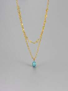 1pc Minimalist Round Cubic Zirconia Necklace, 925 Sterling Silver Pendant Clavicle Necklace, Elegant Jewelry Gift, Suitable For Girls Daily And Date Outfit Decoration - Style 1 - View 8