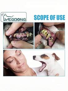 1 pièce Dentifrice d'hygiène bucco-dentaire pour animaux de compagnie, spray de nettoyage des dents pour animaux de compagnie - élimine les odeurs, les dents jaunes, rafraîchit l'haleine, nettoie et protège les soins bucco-dentaires pour chiens et chats