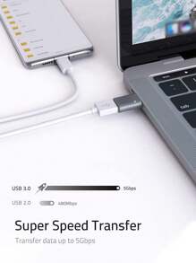 Gmobi USB C To USB Adapter Pack Of 2 USB C Male To USB 3.0 Female Adapter Compatible With MacBook Pro Air 2024, Microsoft Surface, IPad, Notebook, Del XPS And More Type C Devices,Space Grey