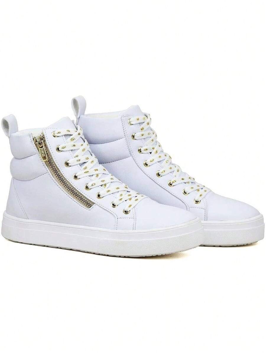 Women's Sneakers Booties For Crossfit Training Gym Casual High Top Booties Women's Sneakers - trắng - Xem 1