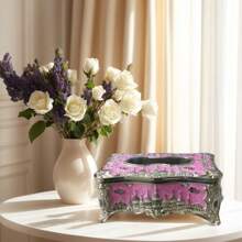 1 pieza Portarrollos de toallas de papel con diseño elegante de castillo europeo, de plástico PPSU, apto para restaurante, oficina, decoración del hogar, cocina, dormitorio, accesorios de escritorio