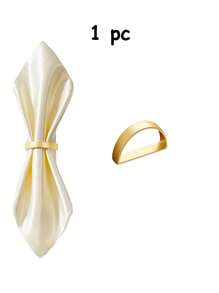 6/2/1 pieza Anillos para servilletas con forma de arco, soporte para servilletas en forma de D dorado para hombre y mujer, reutilizable para reuniones familiares, banquetes, hebillas metálicas para servilletas para decoración de mesa, suministros para fiestas y celebraciones, decoración de mesa navideña, regalos para fiestas festivas