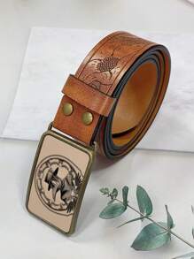 1pc Custom Vintage Cowboy Style Belt Accessory For Women And Men, Comfortable, And Easy To Use - PD - View 3