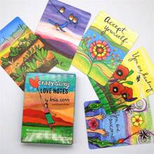 Crazy Love Notes Tarot Cards Powerful Reminders To Help You Care For And Appreciate Yourself At The Deepest Level Card Deck - White - View 2