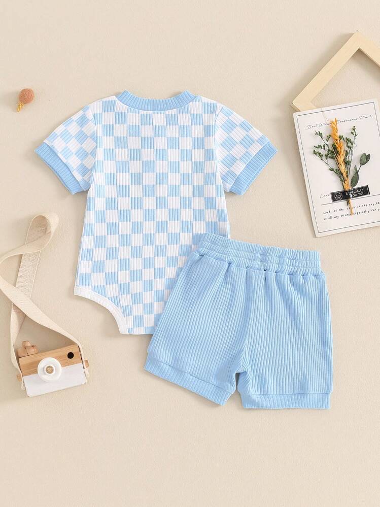 Newborn Baby Sets - 天藍色 - 查看 6
