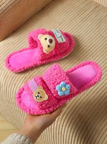 Chinelos Peluciosos Domésticos Femininos, Chinelos de Urso, Chinelos Pretos, Chinelos Fofos, Chinelos da Moda, Chinelos EVA de Sola Fina, Chinelos Leves, Chinelos de Sola Macia, Chinelos Mudos, Chinelos para Chão de Madeira, Chinelos de Quarto, Chinelos Internos, Chinelos Domésticos, Chinelos de Pátio, Chinelos de Escritório, Chinelos de Hotel, Chinelos de Carpete, Chinelos de Desenho Animado, Chinelos Fofos Femininos
