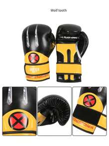 Gants de boxe imprimés pour hommes, femmes et jeunes, convenant à la boxe, au kickboxing, aux arts martiaux mixtes, au Muay Thai, à l'entraînement sur sac lourd, à la gym et aux sports. Idéal comme cadeau pour hommes et femmes.