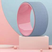 1pc Premium Yoga Wheel For Back Stretching - Beginner Friendly Fitness And Pilates Roller, PP/TPE Material, Multi-Color Options - View 8