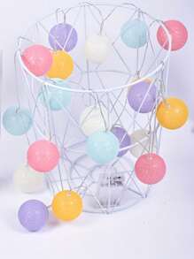LDE Atmosphere Decorative Light, Soft Ball Light String, Holiday Decorative Light, 3-20 Meter Battery Box Room Small Color Light Gifts Birthday Graduation