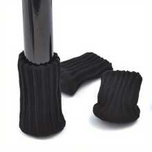 一套 16 件的桌椅腿袜，非常适合消除噪音，羊毛高弹地板保护垫，防滑椅腿袜，家具腿套，适用于直径，编织家具垫！ - 米色(高筒襪) - 查看 6