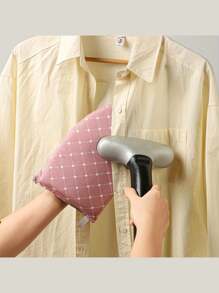 Portable Mini Ironing Board, High Temperature Resistant Sponge Handheld Steam Pad, Small And Portable Clothing Ironing Pad, Easily Solve Wrinkles, Mini Ironing Board, Hanging Ironing Machine, No Electricity Required, A Must-Have For Apartments And Home Travel, Compact And Foldable Design, With Sponge Pad, Quickly Touch Up Clothes.