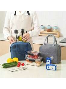 1 件便携式大容量保温午餐袋，适合日常使用