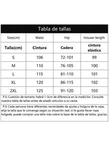 Pantalones  Deportivos  Para Hombre Con araña Impresas Y Cintura Con Cordón